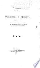 Verismo e verita ai poeti moderni