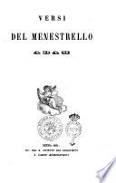 Versi del menestrello Adam