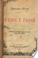 Versi e prose