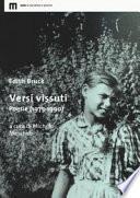 Versi vissuti. Poesie (1975-1990)