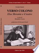 Verso Colono: Elsa Morante e il teatro