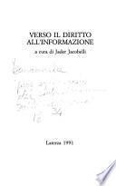 Verso il diritto all'informazione