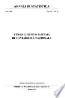 Verso il nuovo sistema di contabilità nazionale