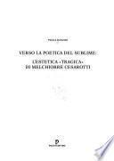 Verso la poetica del sublime