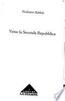 Verso la seconda Repubblica