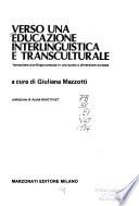 Verso una educazione interlinguistica e transculturale