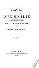 Viaggi alle Due Sicilie e in alcune parti dell'Appennino