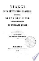 Viaggi d'un gentiluomo irlandese in cerca di una religione