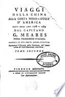 Viaggi dalla China alla Costa Nord-Ovest d ́America fatti negli anni 1788 e 1789