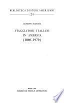 Viaggiatori italiani in America (1860-1970)