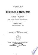 Viaggio di un naturalista intorno al mondo di Carlo Darwin