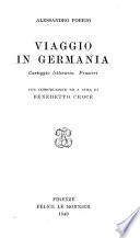 Viaggio in Germania