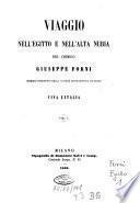 Viaggio nell'Egitto e nell'Alta Nubia