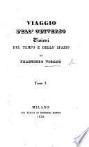 Viaggio nell'universo. Visioni del tempo e dello Spazio