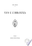 Vico e l'immanenza