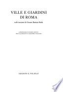 Ville e giardini di Roma nelle incisioni di Giovan Battista Falda