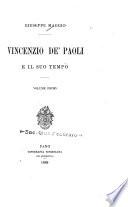 Vincenzo de' Paoli e il suo tempo