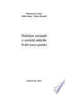 Violenza sessuale e società antiche