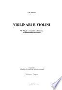Violinari e violini