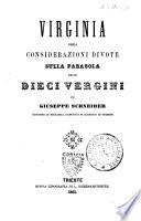 Virginia, ossia Considerazioni divote sulla parabola delle dieci vergini