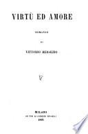 Virtu ed amore. Romanzo