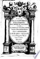 Vita del B. Filippo Benizi Nobil Fiorentino, dell'Ordine de'Servi di M. V. ... Con un Panegirico poetico sopra lo stesso Beato (di Fra Carlo Casini Seruita).