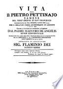 Vita del B. Pietro Pettinajo Sanese del'terz'ordine di S. Francesco