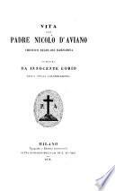 Vita del padre Nicolo d'Aviano chierico regolare Barnabita