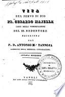 Vita del servo di Dio fr.lo Gerardo Majella laico della Congregazione del SS. Redentore