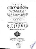 VITA DEL SERVO DI DIO P. FRANCESCO DI GERONIMO DELLA COMPAGNIA DI GESU