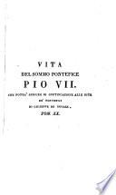 Vita del sommo Pontefice Pio VII