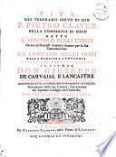 Vita del venerabil servo di Dio P. Pietro Claver della compagna di Gesu detto l'apostolo degli etiopi cavata da' processi autentici formati per la sua canonizzazione