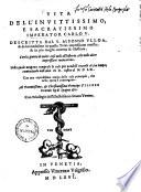 Vita dell'invitissimo e sacratissimo imperator Carlo V.
