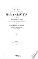 Vita della venerabile serva di Dio Maria Cristina di Savoia, regina delle Due Sicilie