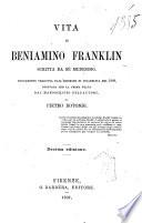 Vita di Beniamino Franklin, scritta da se medesimo