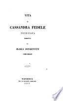 Vita di Cassandra Fedele