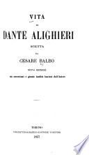 Vita di Dante Alighieri