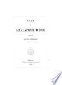 Vita di Giambattista Bodoni scritta da Jacopo Bernardi
