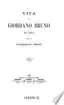 Vita di Giordano Bruno da Nola