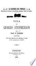 Vita di Giorgio Stephenson