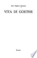 Vita di Goethe