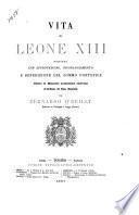 Vita di Leone XIII scritta con approvazione