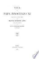 Vita di papa Innocenzo XI