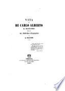 Vita di re Carlo Alberto