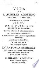 Vita di S. Aurelio Agostino