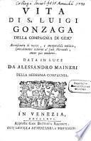 Vita di S. Luigi Gonzaga