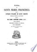 Vita di Santa Maria Francesca delle cinque piaghe di Gesù Cristo, Terziaria professa Alcantarina