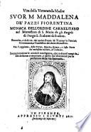 Vita di Suor Maria Maddalena de'Pazzi
