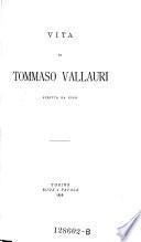 Vita di Tommaso Vallauri