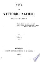 Vita di Vittorio Alfieri, scritta da esso
